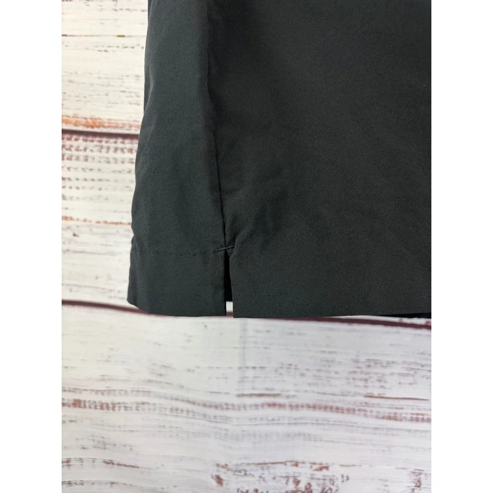 Athleta Soho Skort Black Active Hiking Travel Skirt with Pockets Size 8